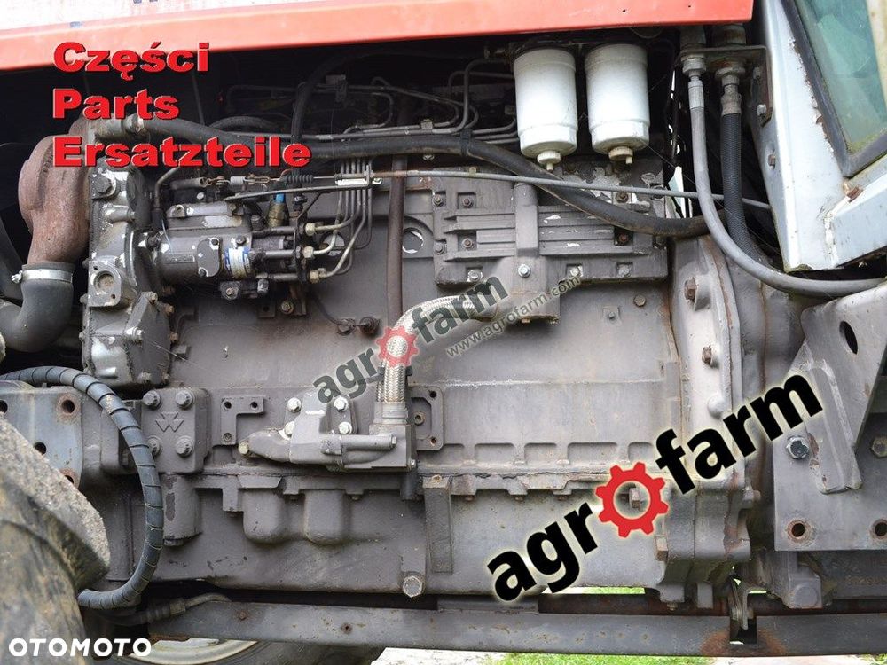 Massey Ferguson 3125 części, silnik, most przedni - 3