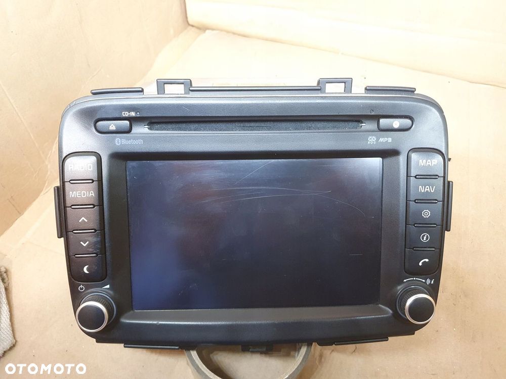 RADIO NAVIGACJA OE NAVI KIA CARENS IV EKRAN 96560-A4300 bluetooth MP3 - 1