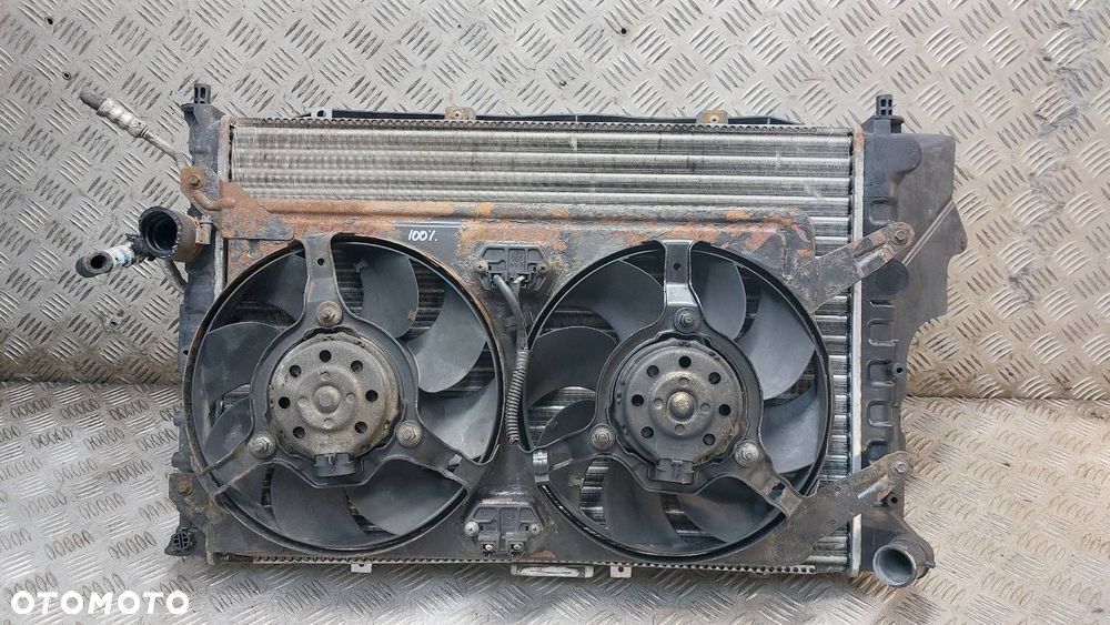 CHŁODNICA WODY + KLIMATYZACJI + WENTYLATORY ALFA ROMEO 156 I 1.9 JTD - 1