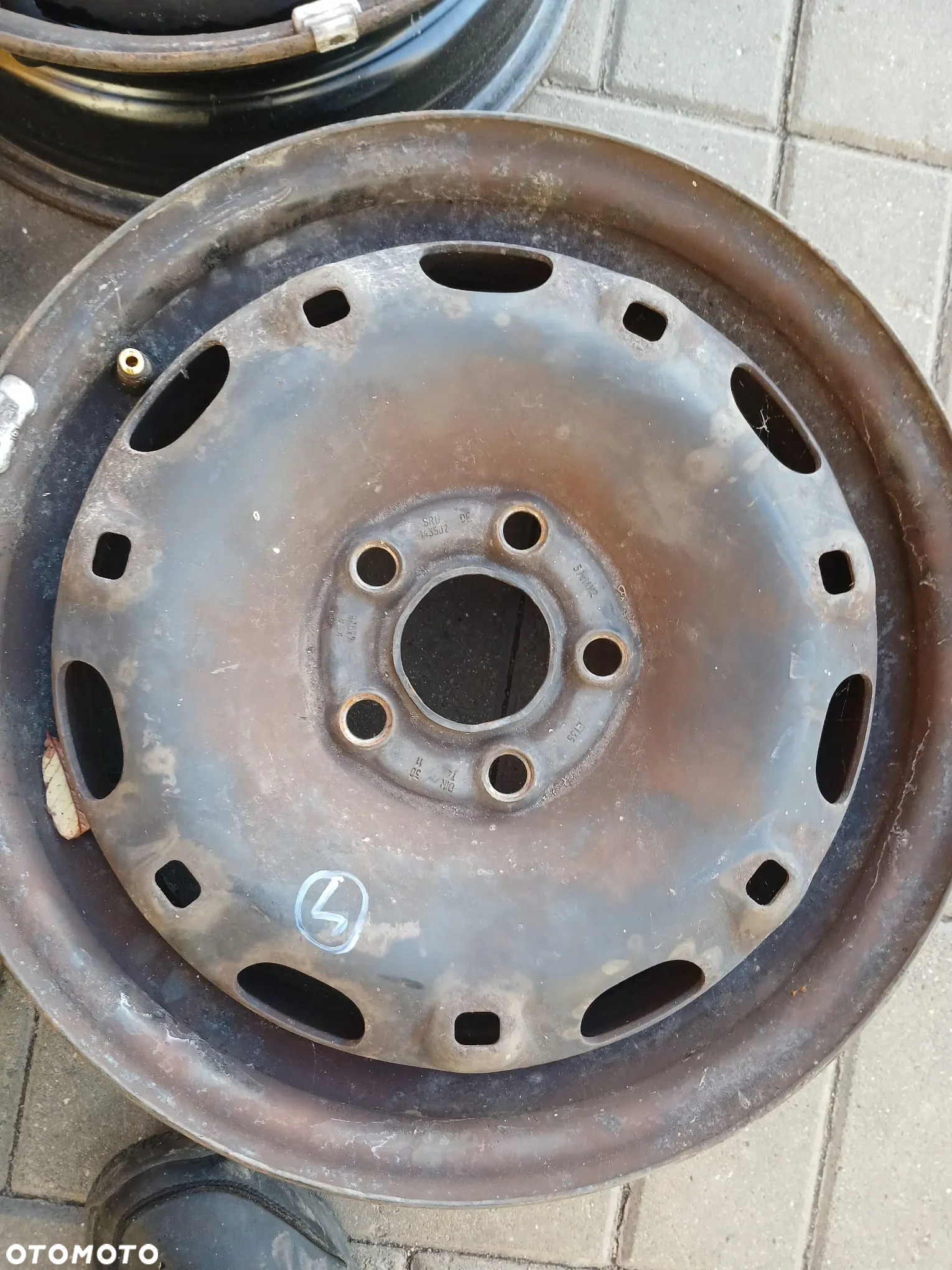 STALOWE 5x100 5Jx14 CALI ET35 POLO9N 6R SKODA FABIA SEAT IBIZA 6L 6J 4 SZTUKI KOMPLET - 5