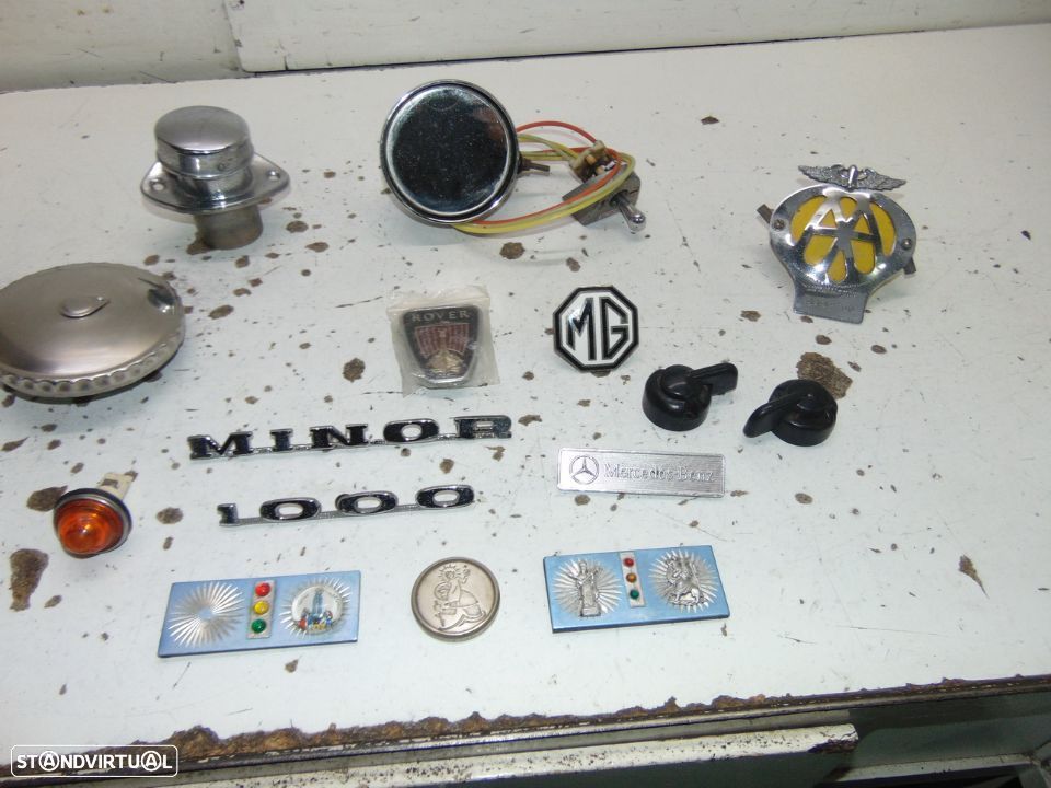Antigos e clássicos várias pequenas peças - 10