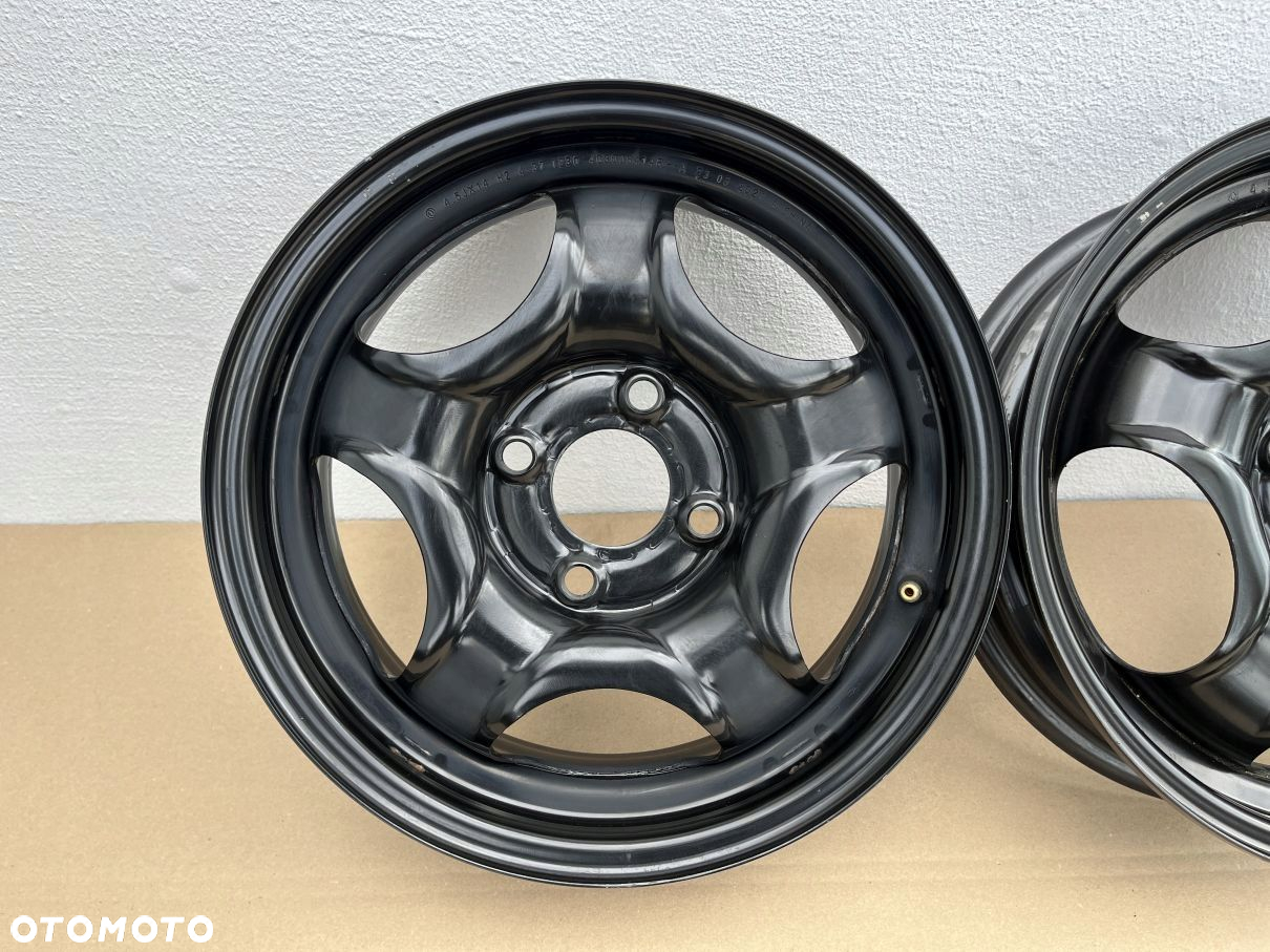 FELGI STRUKTURALNE DACIA SPRING 4,5J 14 ET37 403008414R CZUJNIKI TPMS - 6