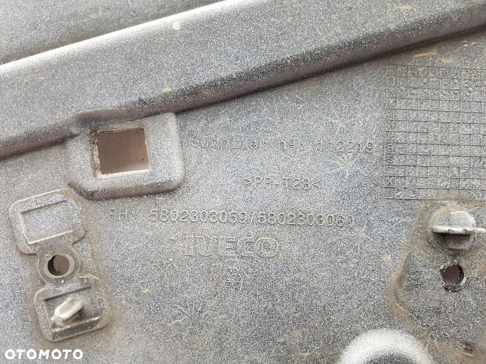 IVECO S WAY NAROŻNIK ZDERZAK PRZÓD PRZEDNI PRAWY 5802303059 ORYGINAŁ - 5