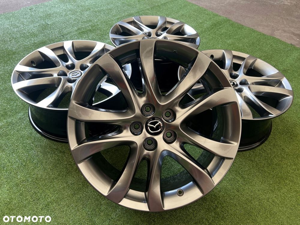 KOMPLET FELG FELGI ALU MAZDA CX-3 CX-5 CX30 CX60 19 ET45 ORYGINALNE - 2