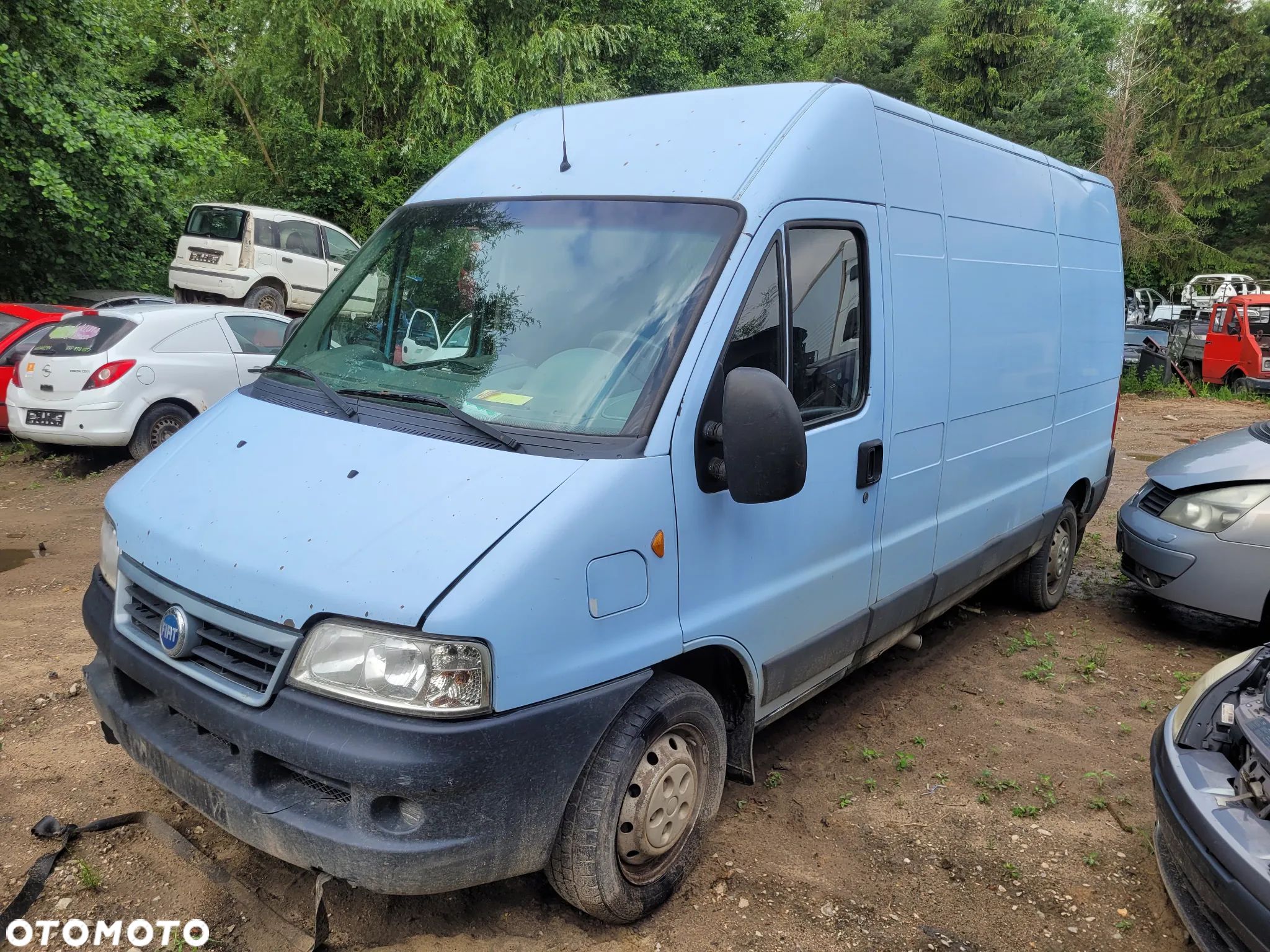 FIAT DUCATO 2 LIFT fotel fotele kanapa deska kokpit podsufitka boczek boczki klamka podłokietnik licznik prędkościomierz - 1