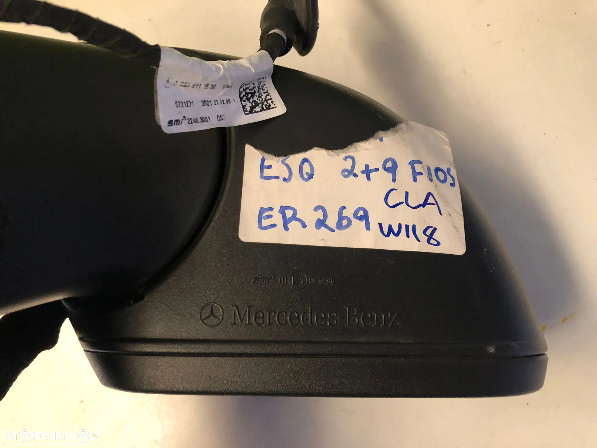 MERCEDES CLA W118 ESPELHO RETROVISOR ESQUERDO - ER269 - 5