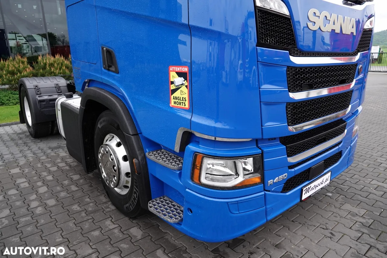 Scania R 450 / RETARDER / HIDRAULIC / ADR AT / I-PARK COOL / JANTE ALIE / 2021 / CONTRACTUL DE SERVICE - 13