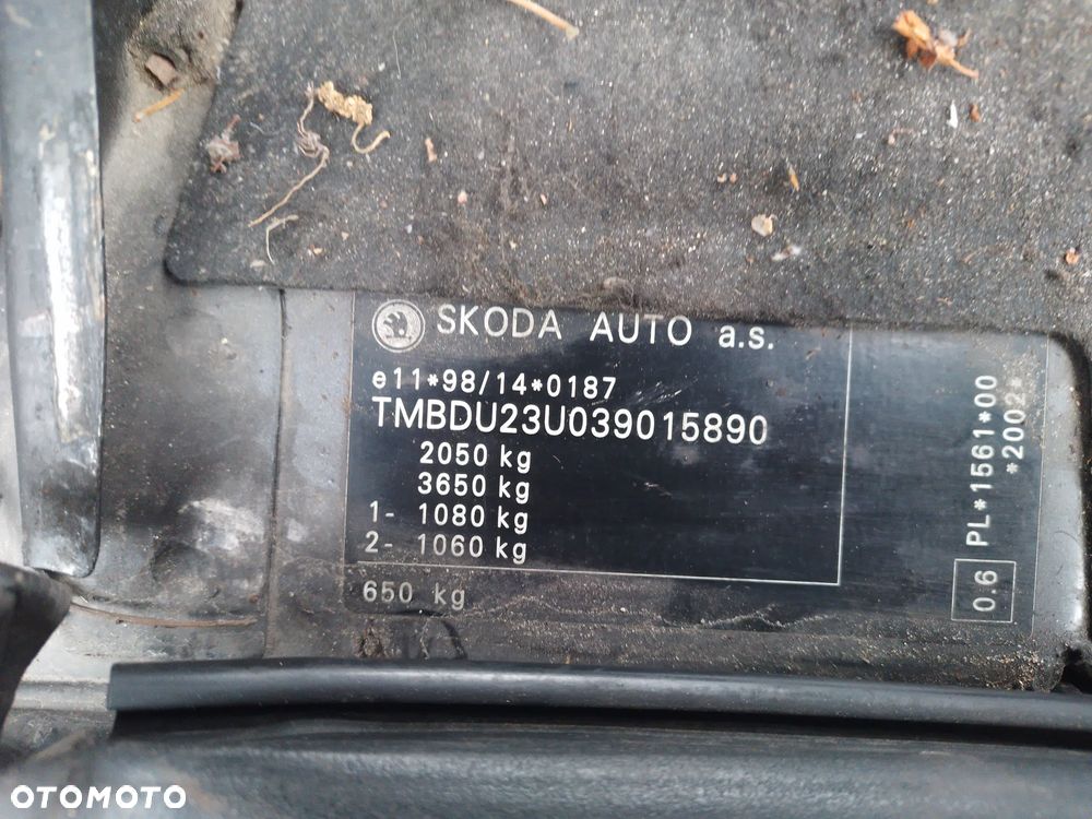 SKODA SUPERB  01-06 1.9 TDI   ROZRUSZNIK - 34