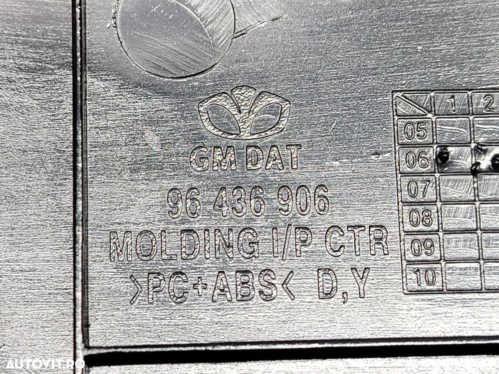 Ornament plansa bord 96436906 Chevrolet Epica 1 [2006 - 2012] 2.0 d Z - 3