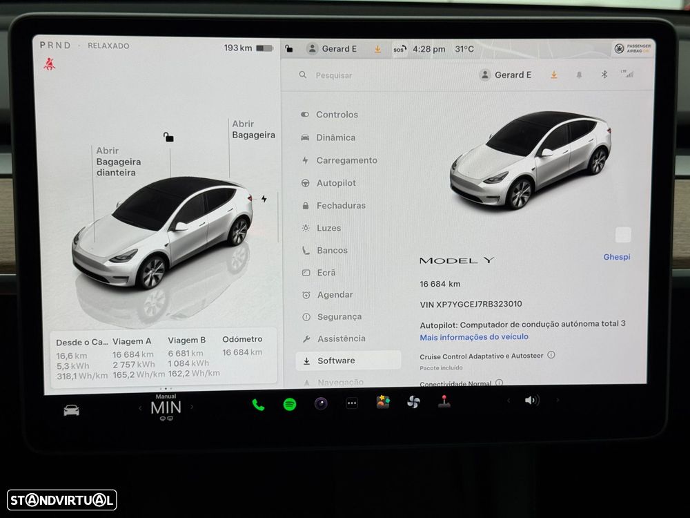 Tesla Model Y Long Range Tração Traseira - 25