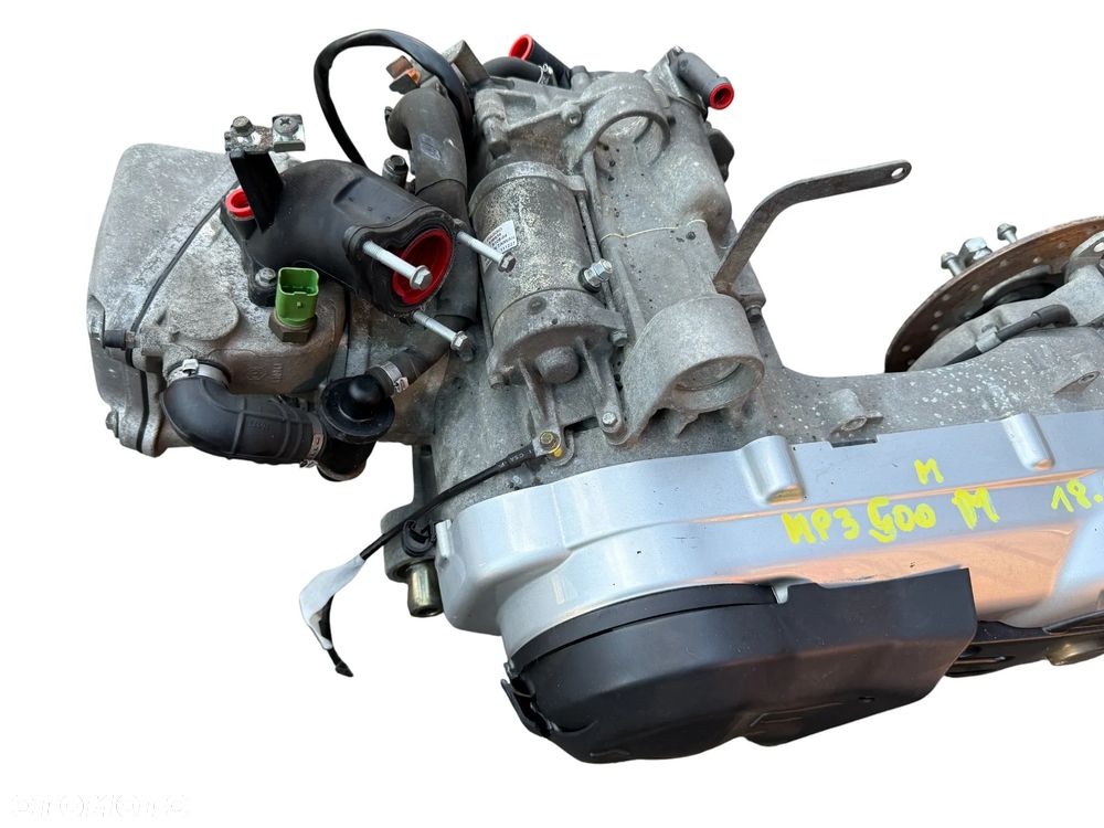 Silnik Piaggio MP3 500  14Dni GW  18.500KM - 10