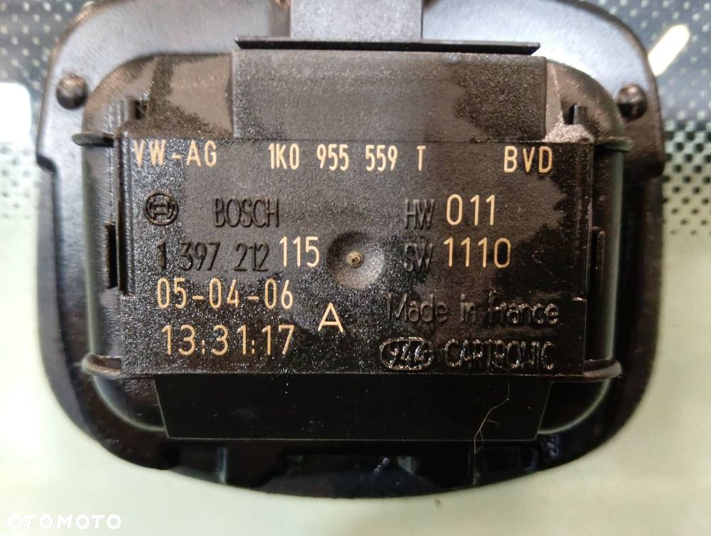 SZYBA CZOŁOWA PRZEDNIA Z CZUJNIKIEM SENSOR VOLKSWAGEN EOS I 1K0955559T - 3