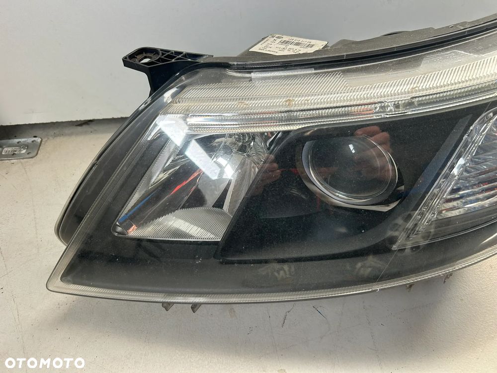 Saab 93 lampa lewa przednia Xenon Skrętny Europa 12842053 lift 2007-2012 - 2