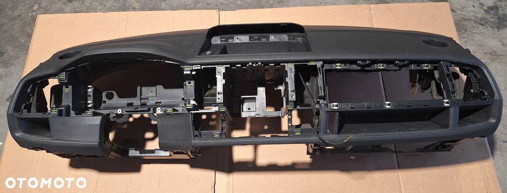 VW T6 TRANSPORTER DESKA ROZDZIELCZA KONSOLA AIRBAG PASY KOMPLET ORYGINAŁ - 5