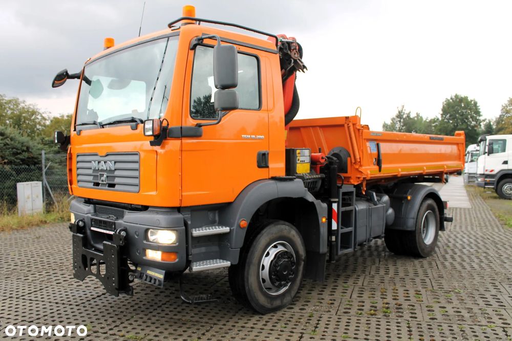 MAN 18.280 TGM 4x4 czołownica hydraulika - 2