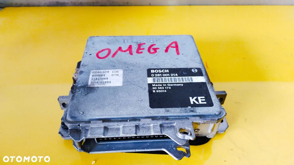 OPEL OMEGA B STEROWNIK SILNIKA  0281001214