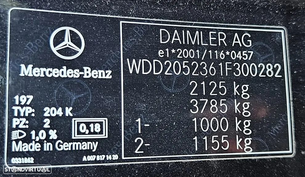 Mercedes-Benz C 180 (BlueTEC) d Station Avantgarde - 11