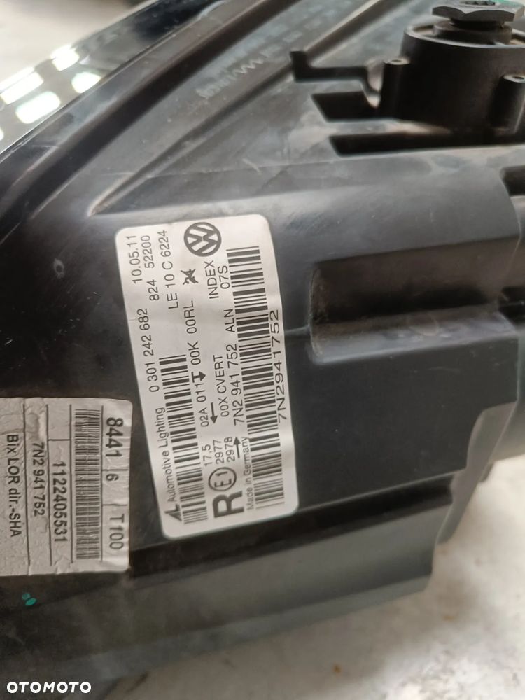 Lampa Prawa Przednia VW Sharan 2 II 7N LED Xenon Skrętny Prawy Przód 7N2941752 - 38