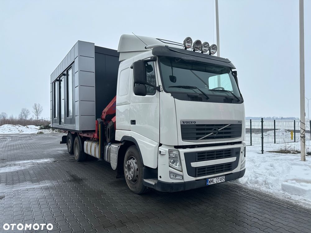 Volvo FH 6x2 2014r HDs dźwig PALFINGER 33002 budowlany do kontenerów - 1
