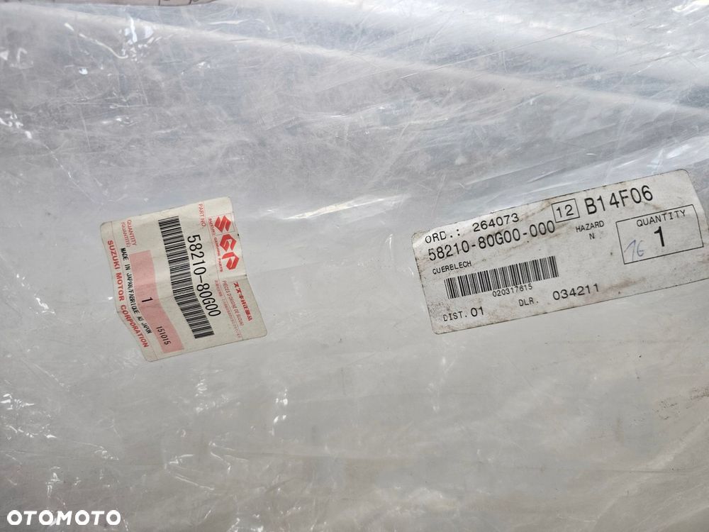 belka wzmocnienie pod chłodnice suzuki swift 58210-80g00 - 3