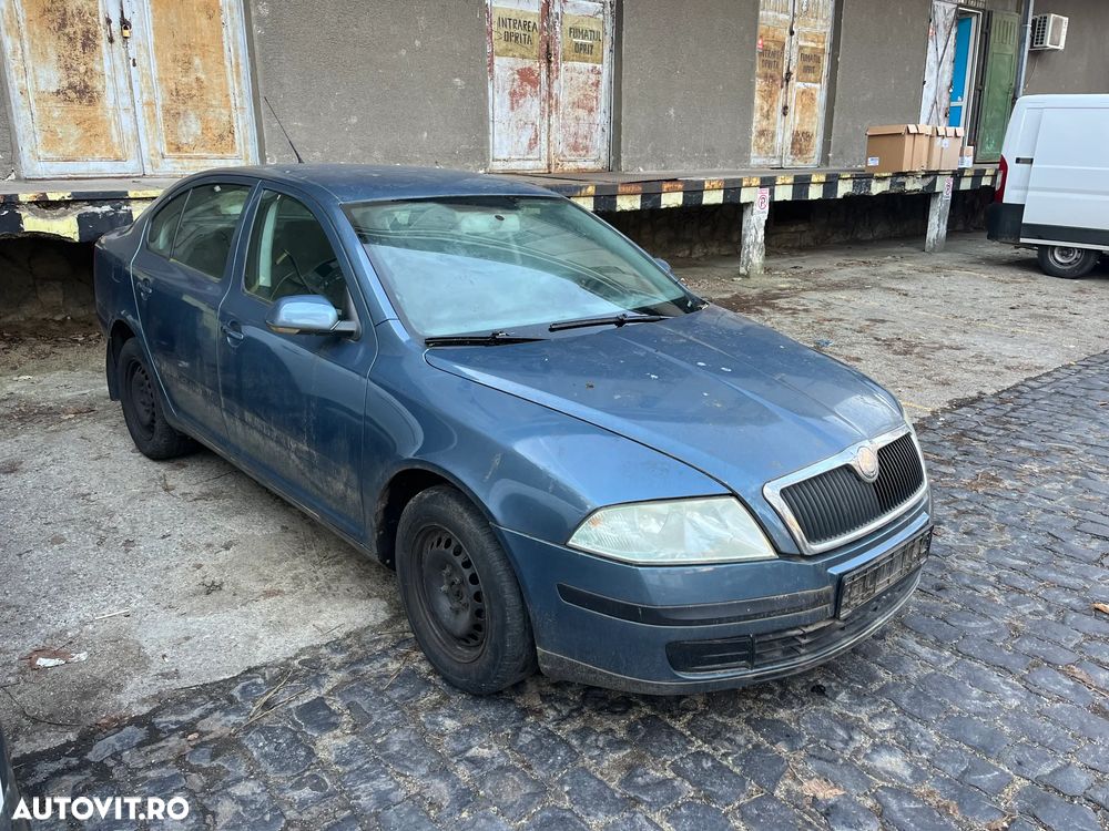 Dezmembrez Skoda Octavia 2 1,9 TDI BJB 2006 45.500 km gri inchis - 1
