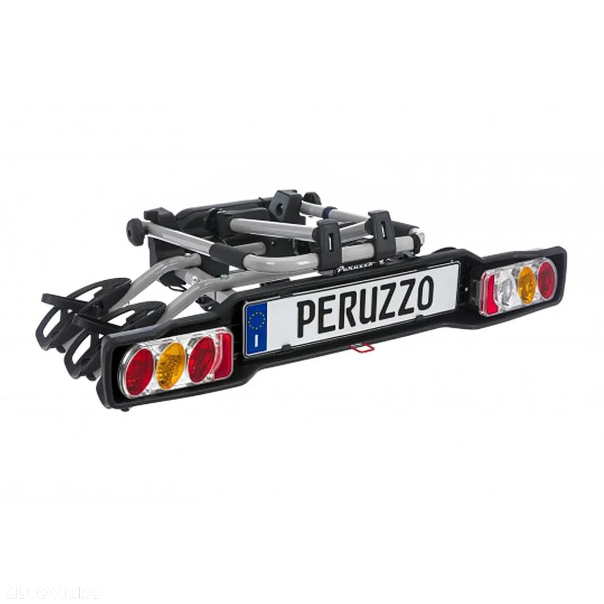 Suport 3 biciclete Peruzzo Parma 706/3 cu prindere pe carligul de remorcare,Nou_Pret importator, emitem Factura & Garantie - 4