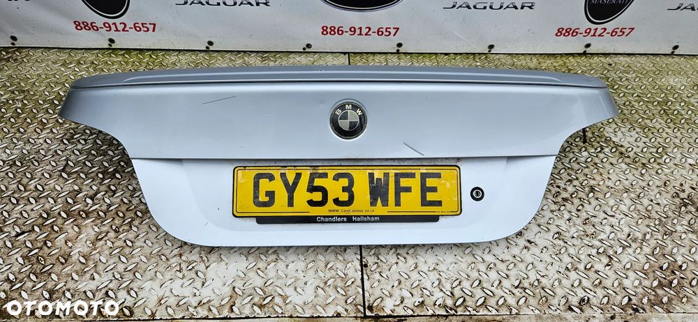 BMW 5 E60 Sedan Klapa bagażnika Spojler Lotka Titansilber metallic - 4