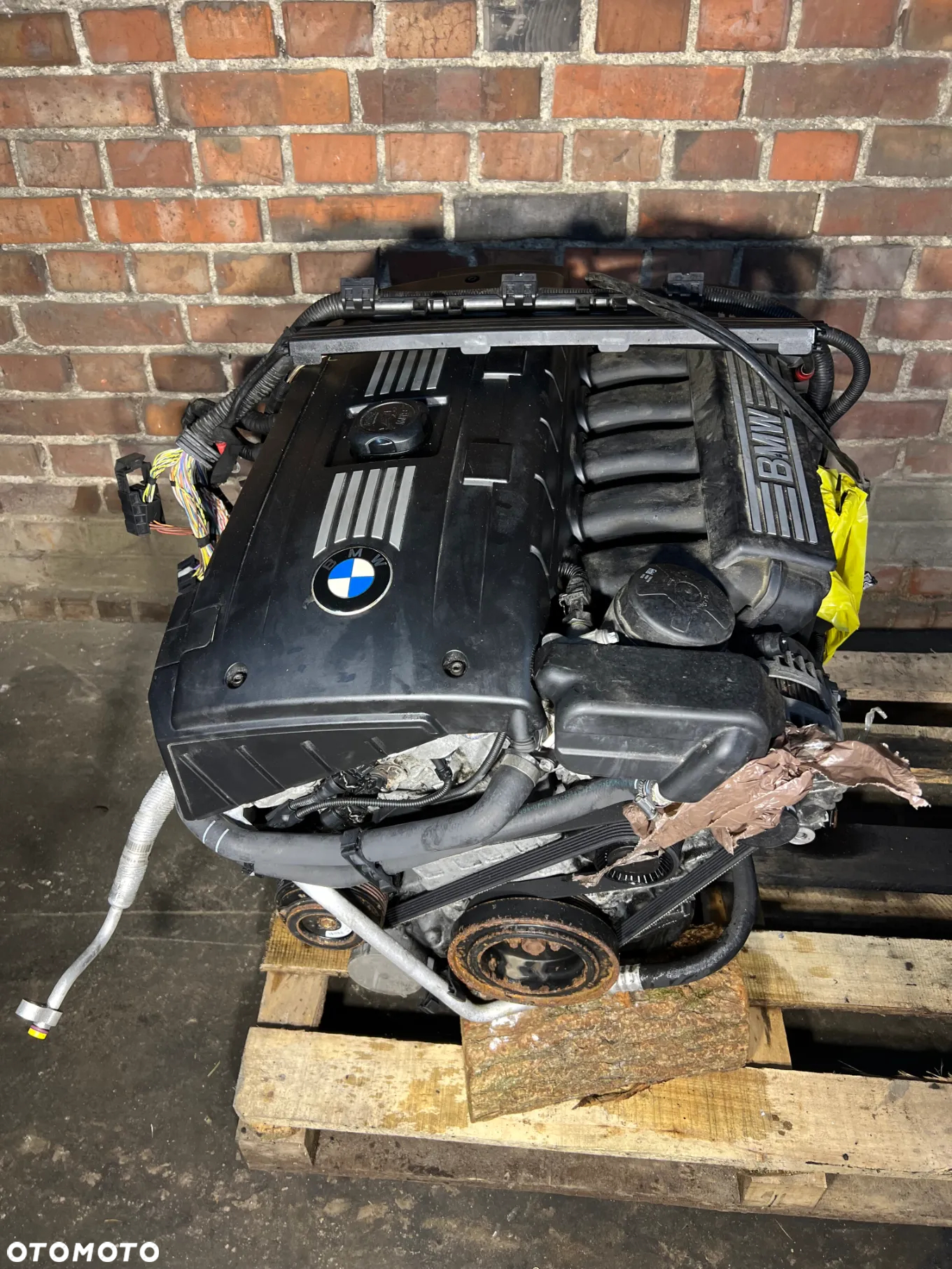 BMW E60 E90 E91 E92 E93 F10 F11  SILNIK N53B30A 195tys km    KOMPLETNY Z WTRYSKAMI INDEKS 09 - 3