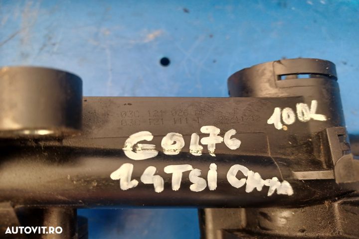 Carcasa termostat 03c121026ac Volkswagen VW Golf 6 [2008 - 2015] Hatc - 6