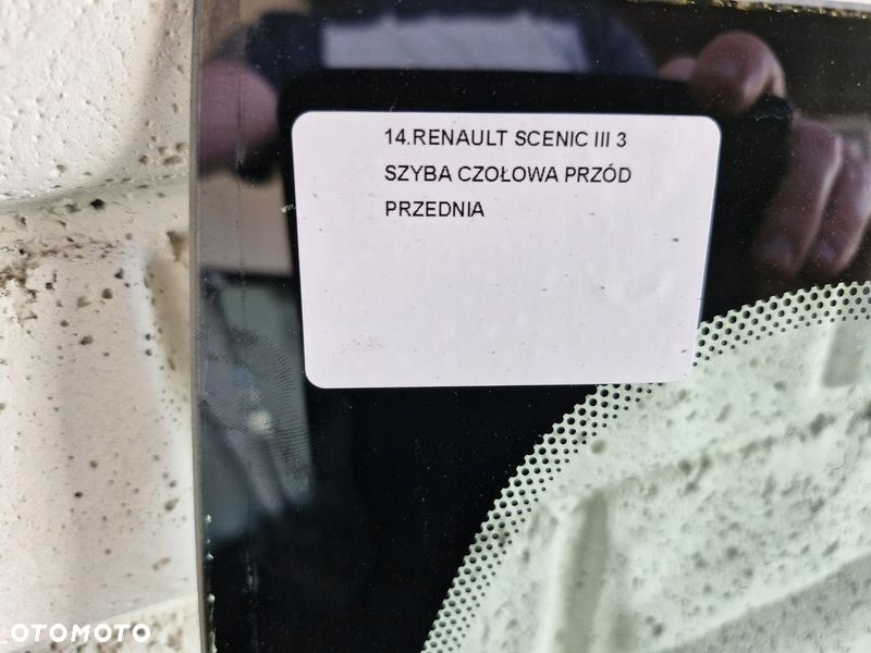 RENAULT SCENIC III 3 SZYBA CZOŁOWA PRZÓD PRZEDNIA - 3