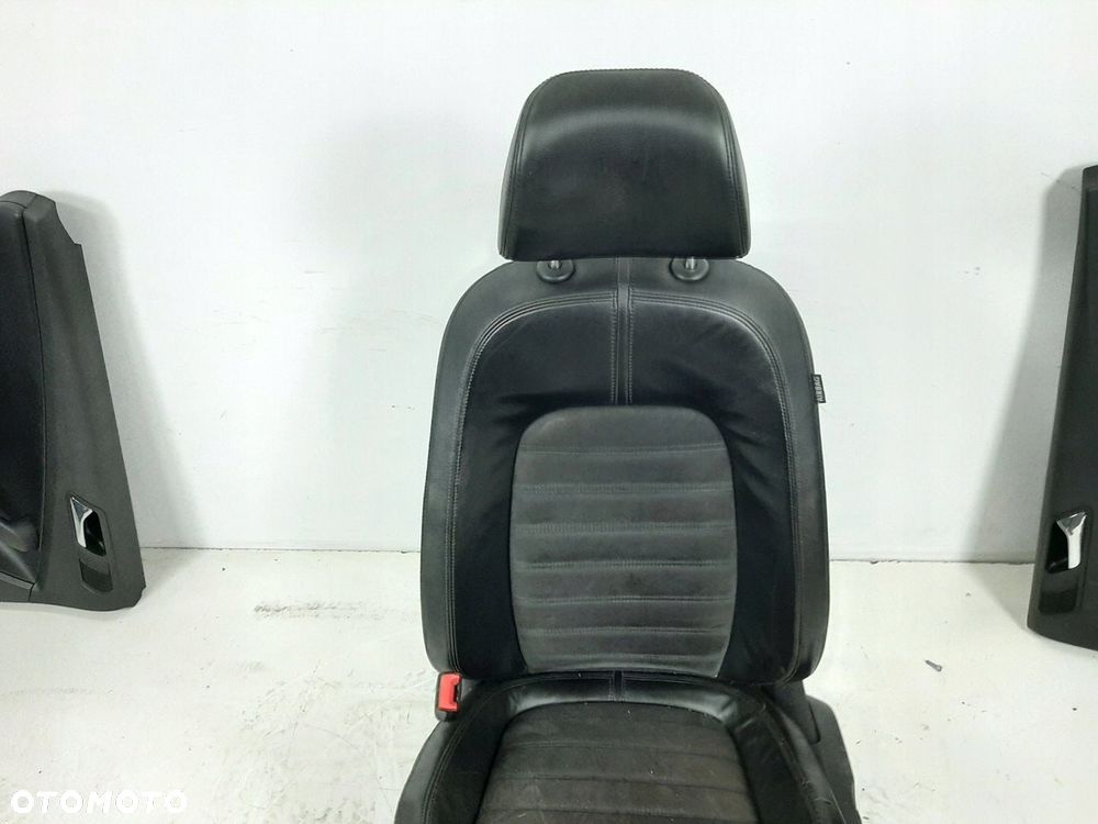 PASSAT B6 VARIANT 08R TAPICERKA SKORA KOMPLET FOTELE KANAPA BOCZKI TUNEL - 13