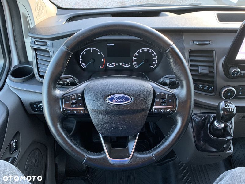 Ford TRANSIT CUSTOM MAXI Long L2H1 Lift Wzmocniony Hak2,8t. Mocny silnik 2.0 130KM EURO6 HOMOLOGACJA VAT-1  Wyposażenie TREND+ Kamera Hak Nawigacja Telefon Parktroniki Zabudowa paki Długa paka do 3650mm - 26