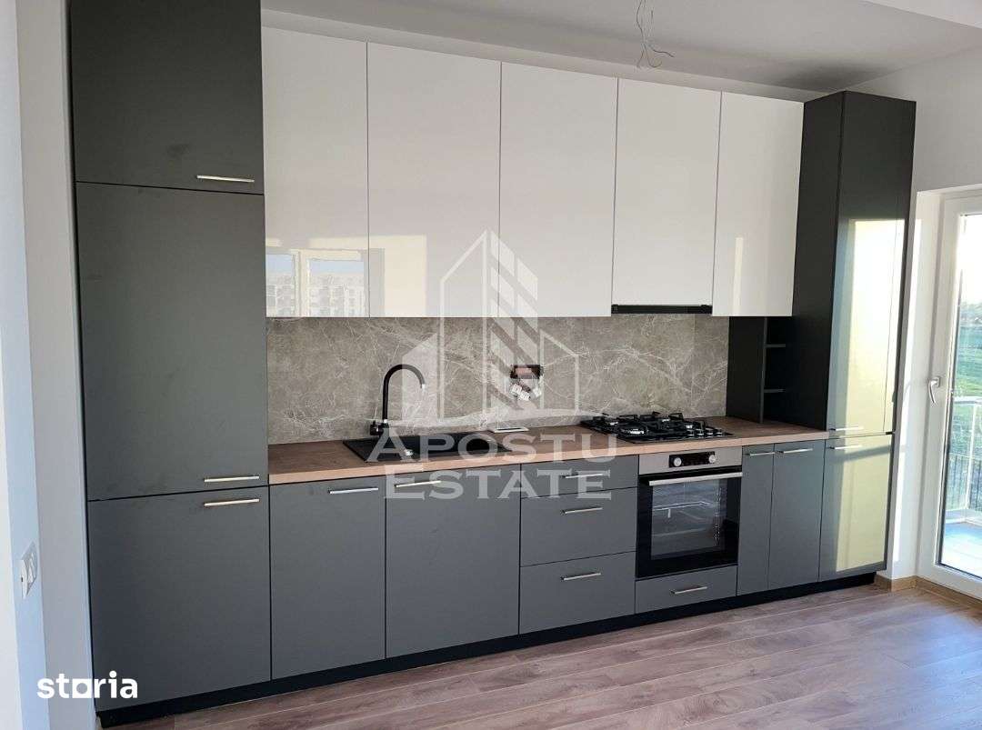 Apartament nou,2 camere si curte de 20 mp,mobilat Torontalului — fotografia 3