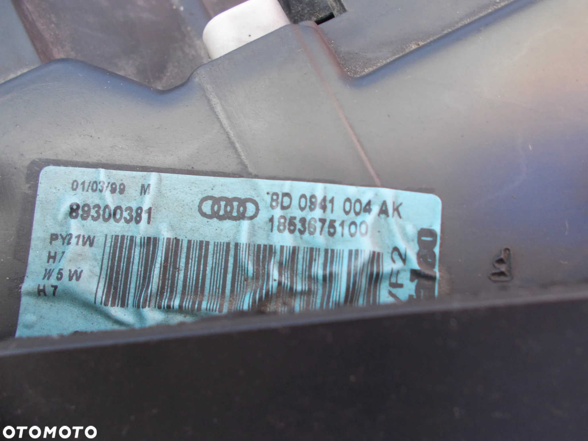 AUDI A4 B5 LIFT 8D LAMPA LEWA PRZÓD PRZEDNIA - 2