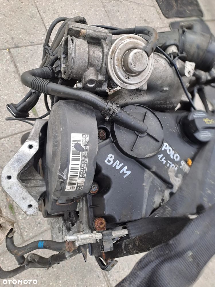Skoda Roomster Praktik Seat Ibiza Volkswagen Polo 1.4 TDi silnik kompletny kod BNM i inne - 2