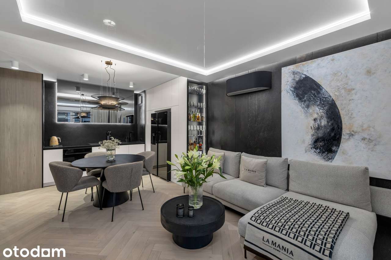 Klimatyzowany apartament w wysokim standardzie | pralnia i garderoba