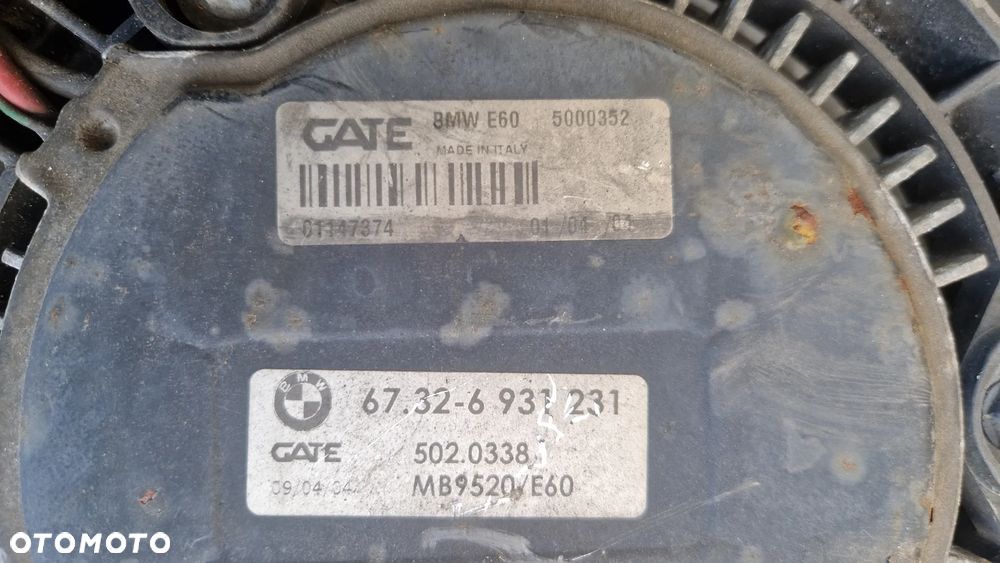 BMW E60 2.2 M54 WENTYLATOR CHŁODNICY 6931231 - 3