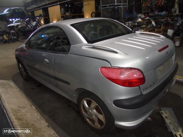 Carro MOT: NFU  TU5JP4 CXVEL: 20CN24 PEUGEOT 206 CC 2002 1.6I 110CV 2P CINZA GASOLINA - 4