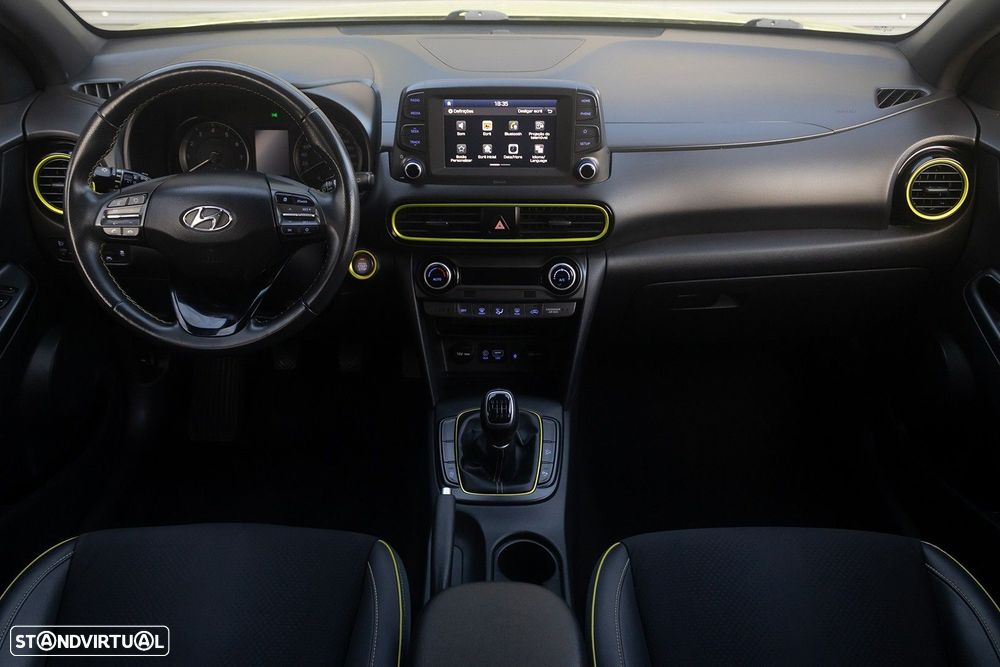 Hyundai Kauai 1.0 T-GDi Pele/Tecido Lima - 8