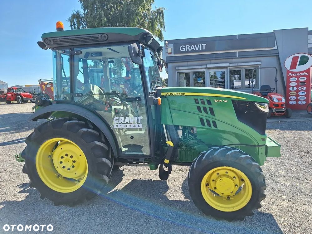 John Deere JD 5105 GF, ciągnik sadowniczy, ogrodniczy, 105 KM 4-cyl, I-szy właściciel - 8