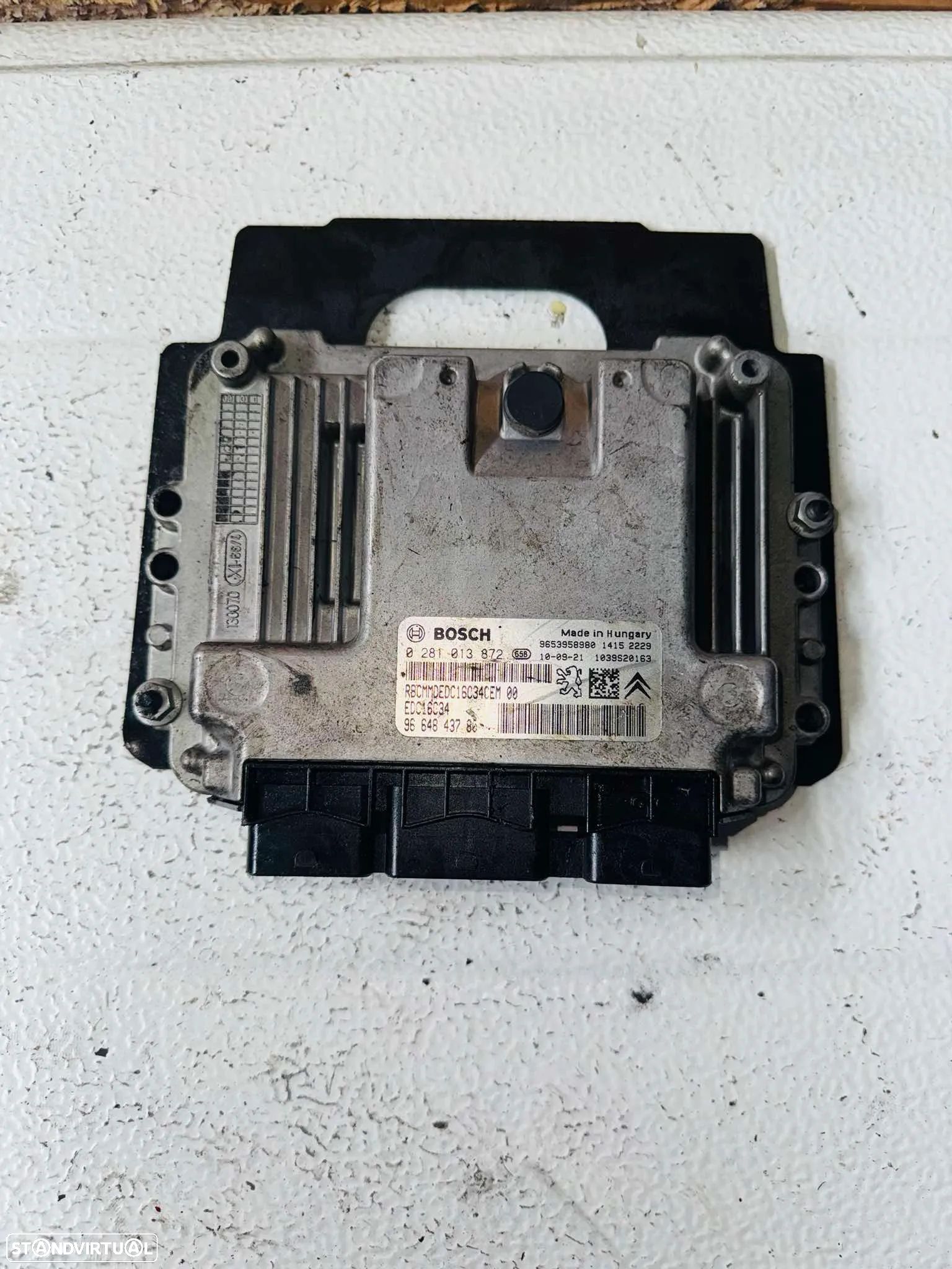 Centralina de Motor Peugeot Partner / Citroen Berlingo 1.6 Hdi - 2008 / 2018 - 1