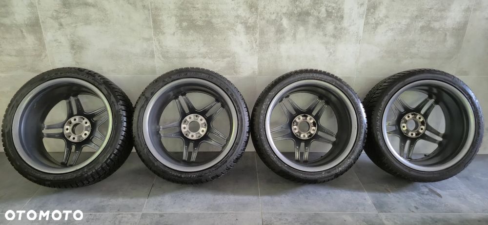 Felgi Koła Mercedes-Benz AMG RONAL 8x18 ET45 A2044019402 opony DUNLOP WinterSport 5 235/40/18 - 17