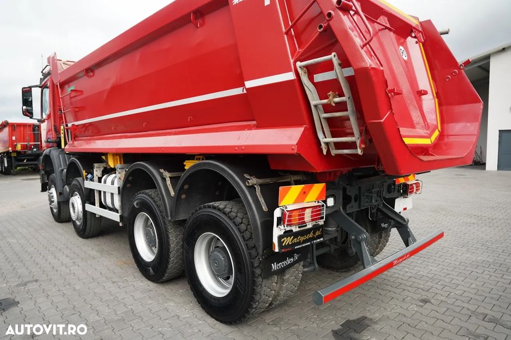 Mercedes-Benz AROCS 4145 / 8x6 / BASCULATOR SPATE / MANUAL / EURO 6 / - 17