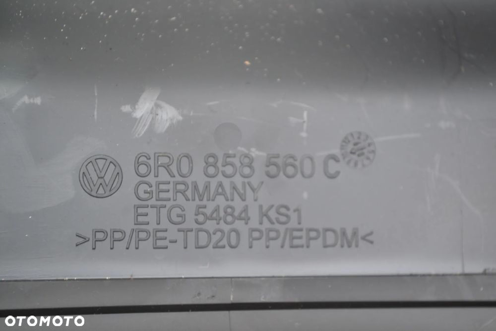 VW POLO V 6R 6C OSŁONA OBUDOWA KOLUMNY KIEROWNICZEJ STACYJKI KPL 6R0858560C 6R0858559B - 5