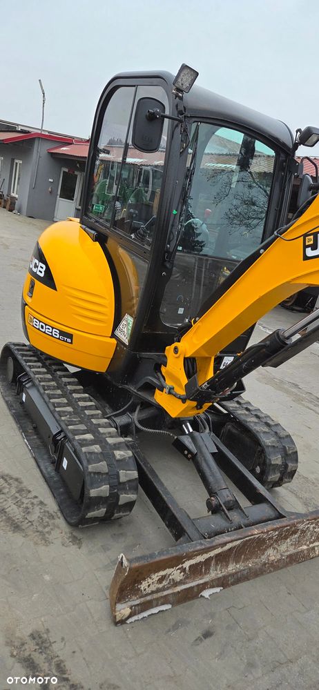 JCB <<Minikoparka JCB 8026CTS, 2021 rok, tylko 1400mtg, 3 łyżki>> - 12