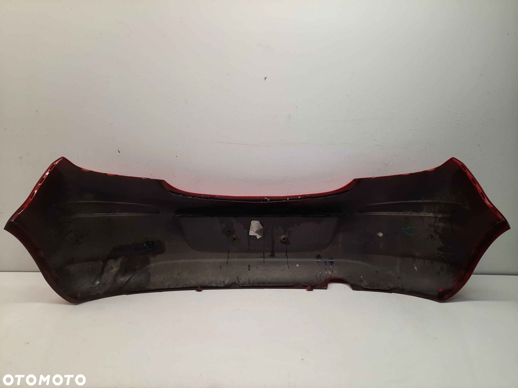 ^ ZDERZAK TYŁ TYLNY DO OPEL CORSA D Z547 CZERWONY - 5