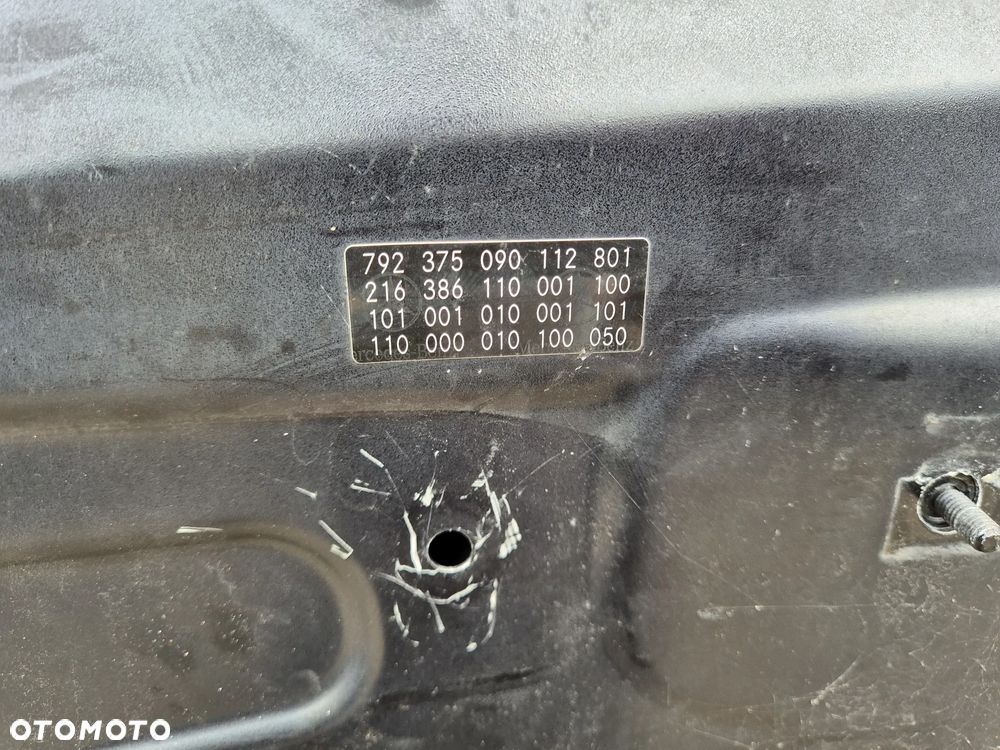 Mercedes CL 216 06- maska - 6