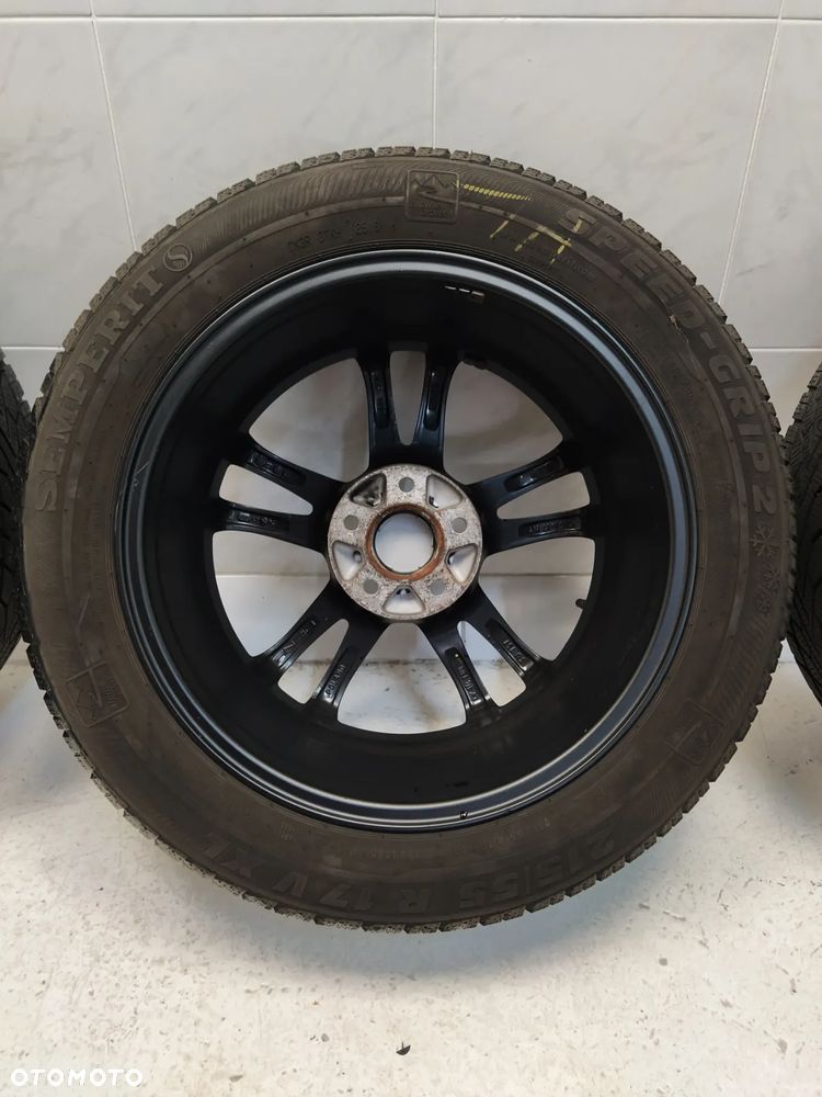 JEEP CHRYSLER TOYOTA 7.5X17 FELGI ALUMINIOWE R17 ET50 OPONY SEMPERIT 215/55 KOŁA - 6
