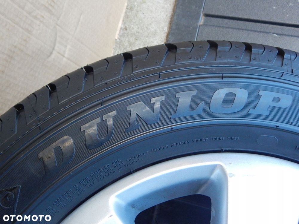 vw t5 alufelga koło zapasowe opona dunlop 215/65 r16 bieżnik 8.77 - 4