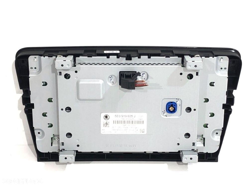 RADIO  SKODA OCTAVIA III Combi (5E5, 5E6) 2012 - 2022 2.0 TDI / TDI RS 4x4 135 kW [184 KM] olej - 4